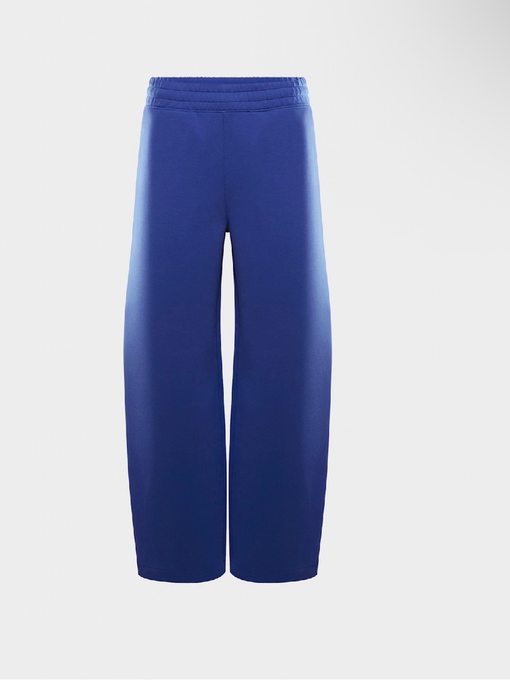 Aritzia- Relaxed mid-rise barrel-leg pants- Blue- size Small